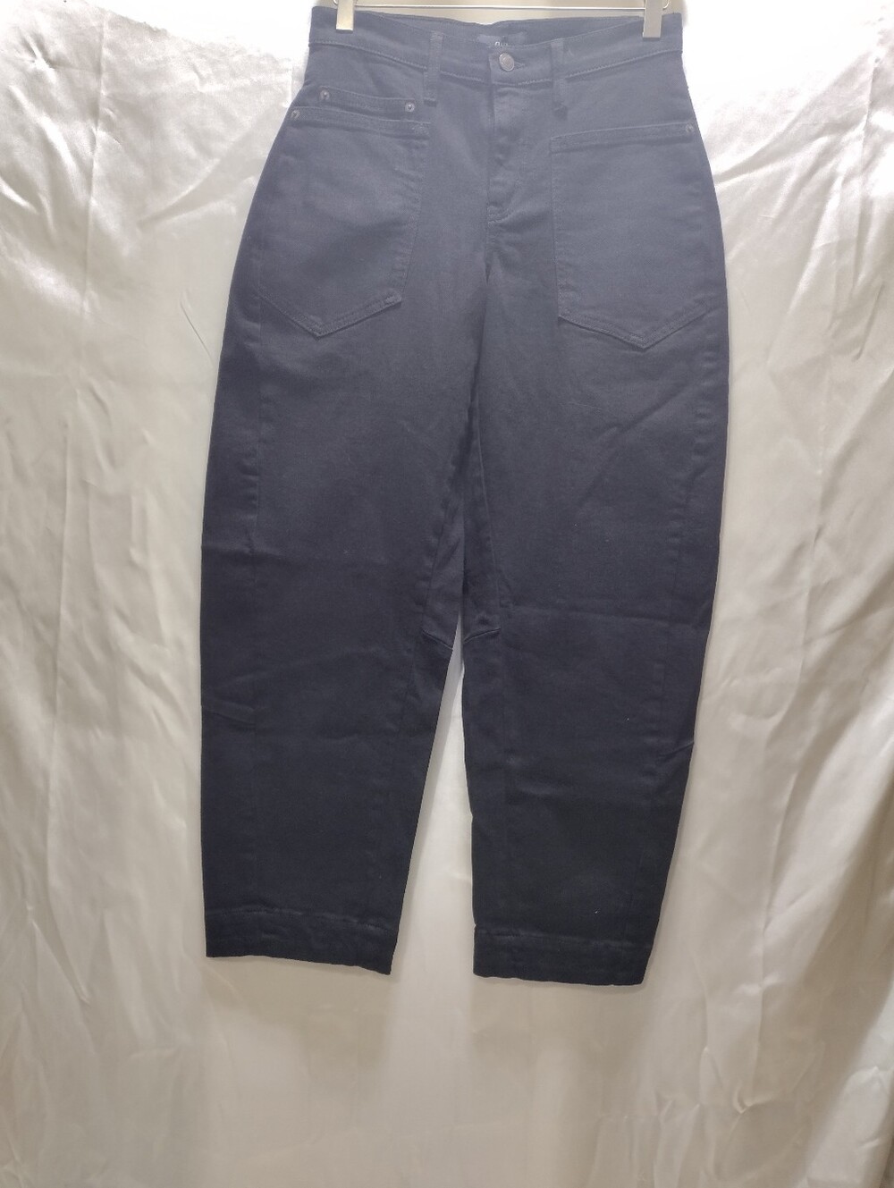NWT Ruti Women's The Slouchy Jeans 2.0 Dusted Black Barrel Leg Sz 4 - Picture 4 of 12